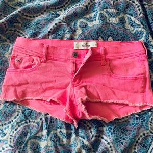 Hot Pink Jean Shorts Size 7